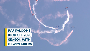 RAF Falcons kick off 2023 season with new members