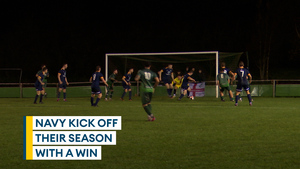 Royal Navy victorious in Hampshire Cup season opener