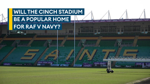 Northampton Saints excited to host RAF v Navy