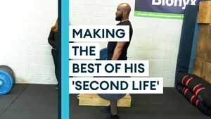 How this former soldier is making the best of his 'second life' after IED blast