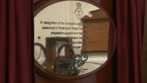 Falklands War: Plaque Honours Portsmouth Dockyard Workers