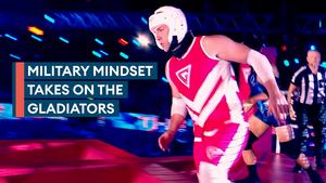 How military training helped give one soldier the power to take on the Gladiators