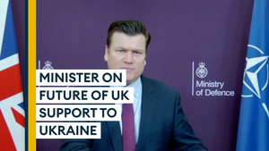 UK's Ukraine support 'much more challenging' to deliver