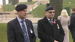 Remembrance Sunday: Veterans Pay Tribute To Fallen At Scaled-Down Service
