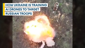 Ukraine training army of AI robot drones to identify Russian troops
