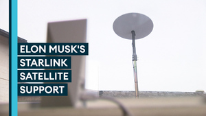 Starlink: The Elon Musk satellites helping keep Ukraine online