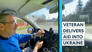 Army veteran risking danger delivering  aid into Ukraine