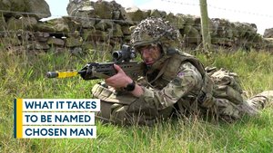 What does it take to become a Chosen Man in The Rifles?
