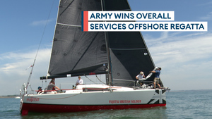 Army retains overall Services Offshore Regatta title