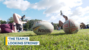 Royal Navy women prepare for RAF clash at the Inter Services