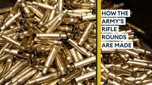 How the Army's rifle rounds are made