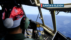 Japan drops Christmas gifts to Pacific islanders