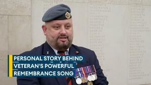 Veteran explains how he wrote emotional Remembrance song