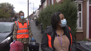 Coronavirus: RAF Helps To Distribute Test Kits In Birmingham