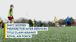 Royal Navy women prepare for Inter Services battle against Royal Air Force