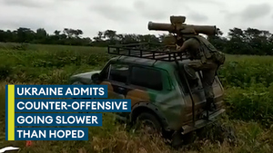 Ukrainian counter-offensive going slower than Kyiv hoped