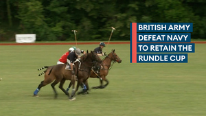 British Army retain the Rundle Cup after fending off Navy challenge
