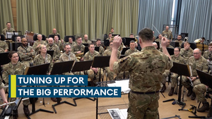 Army Corps of Music tunes up for special performance
