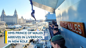 On board Prince of Wales, Navy's new flagship