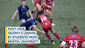 Royal Navy U23s suffer heavy defeat against Bristol University