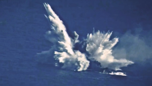 Incredible Moment US Navy Sinks Its Own Vessel