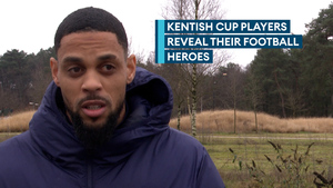 Kentish Cup stars pick their favourite footballers ever