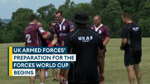 Head inside the UKAF rugby union camp as preparations for the Forces World Cup begin
