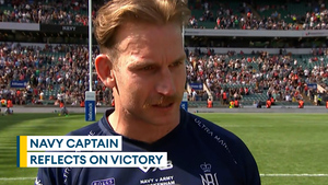 Navy captain Hayler reflects on victory over Army