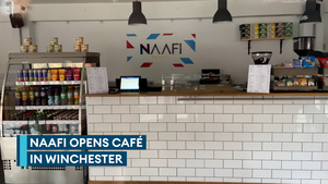 Inside Naafi's new UK high street cafe