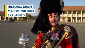 Know your ostrich from your baldric: How to dress a Scots Drum Major
