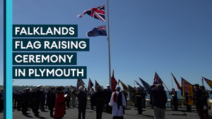 Plymouth marks the 40th anniversary of end of Falklands conflict