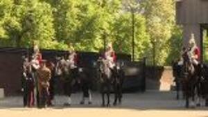 The Household Cavalry Ahead Of Its Starring Role At Royal Wedding CROWN COPYRIGHT