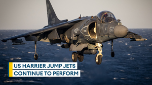 Harrier jump jets continue to see action