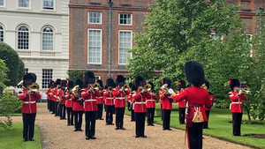'Sweet Caroline' Performed By Military At Clarence House