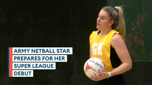 Army Netball star set to make Super League debut this weekend