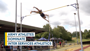 Track and field stars shine at Inter Services | Forces Sport | 18 July