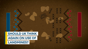 Is it time for UK to rethink its policy on the use of landmines?