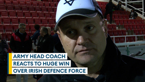 Army Head Coach pleased with win over Irish Defence Force but says points to work on before Inter Service
