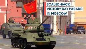 No modern tanks and no flypast at Russia's scaled-down Victory Day Parade