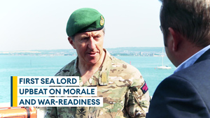 Being ready for war is not an option, says First Sea Lord