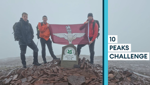 Pegasus Company's 24-hour fundraising challenge reaches Pen y Fan