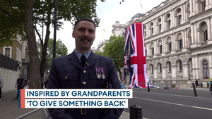 Inspired by grandparents 'to give something back' 