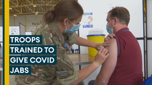 Troops start training to vaccinate Scottish public