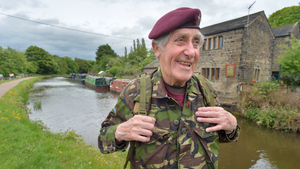 89-Year-Old Paratrooper Veteran Nears End Of 190-Mile Challenge