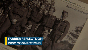 Cavalry farrier reflects on WW2 family connections