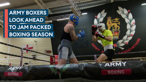 Army boxers prepare for eye-catching bouts ahead of busy season