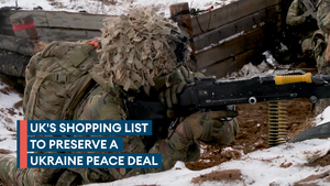 What would the UK need to buy for troops in Ukraine if there was a peace deal? 