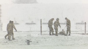 Reservist Live Fire Training Called Off As Snow Falls On Lincoln