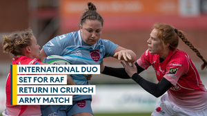 RAF Women's rugby union team receive international boost ahead of Inter Services battle against Army