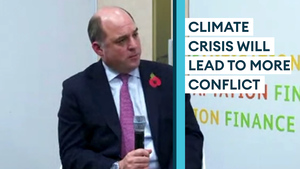 COP26: Climate crisis will lead to greater global conflict, Defence Secretary warns